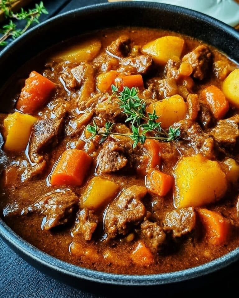 Autumn Harvest Beef Stew Recipe