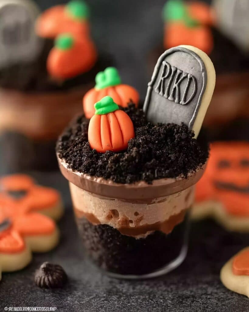Halloween Dirt Cups Recipe
