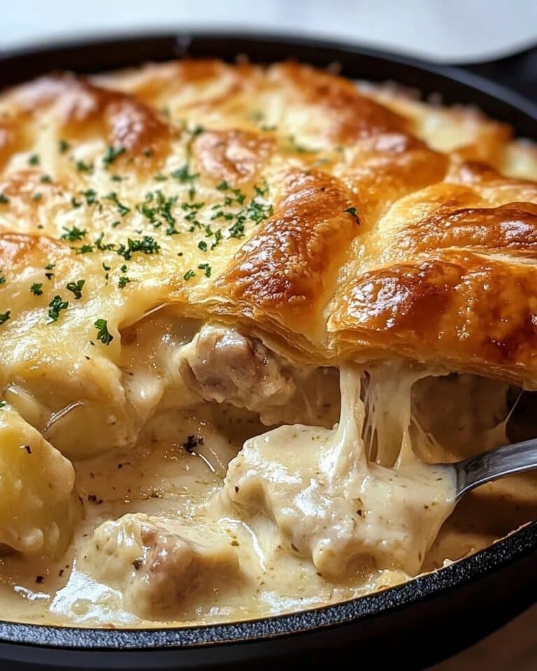 Cheesy Chicken Crescent Bake Recipe