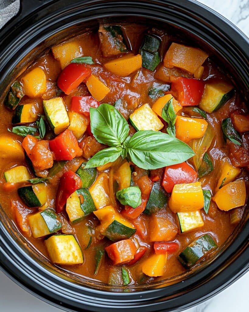 Slow Cooker Ratatouille Recipe