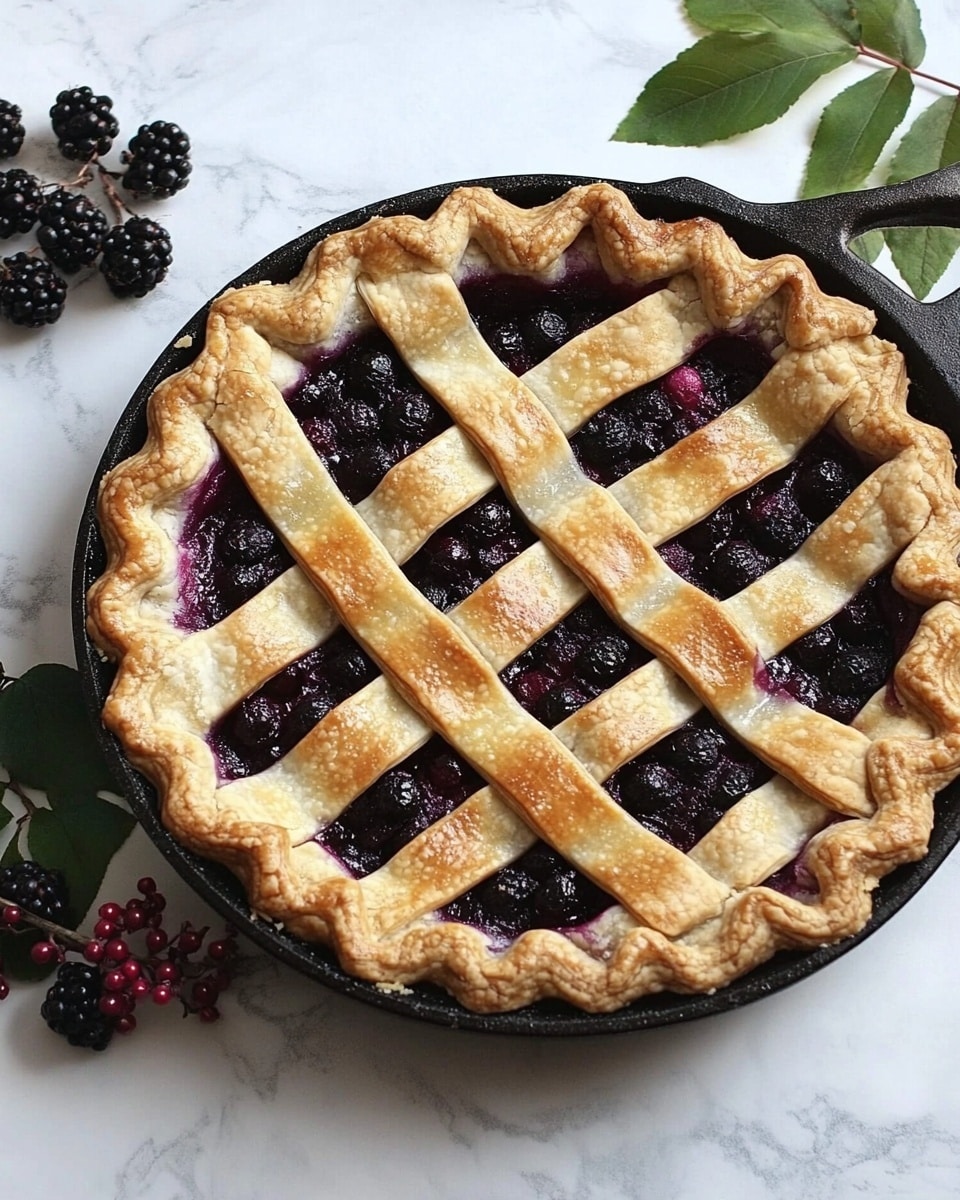 Elderberry Pie Recipe - Recipe Image