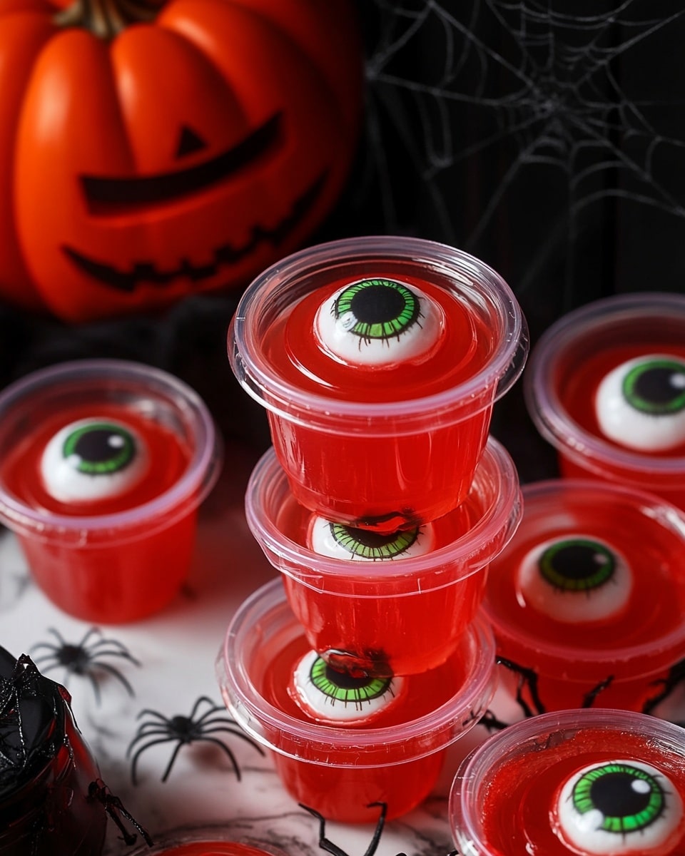 Halloween Eyeball Jello Shots Recipe - Recipe Image