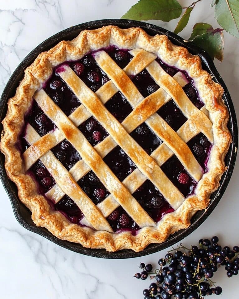 Elderberry Pie Recipe