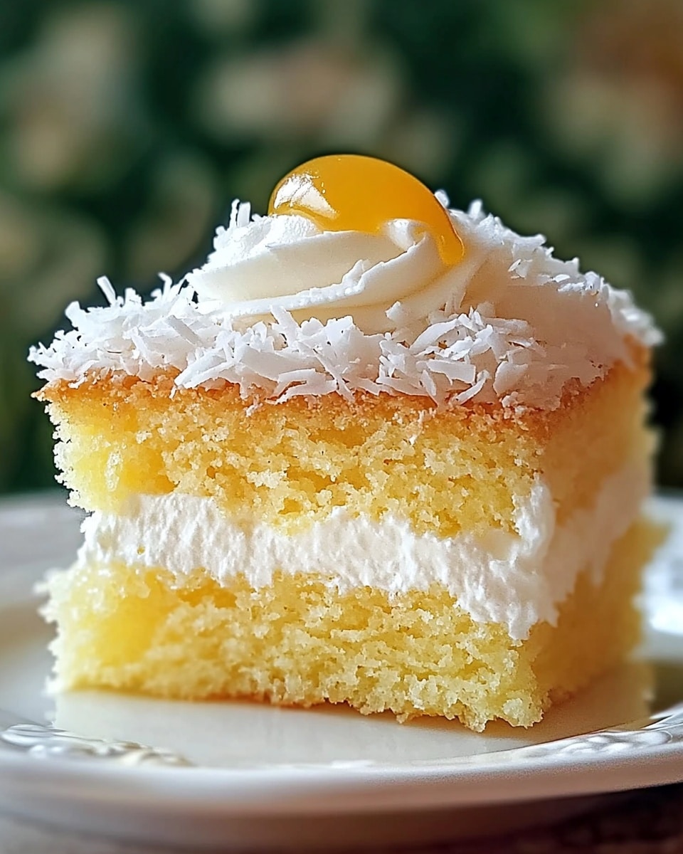 Pineapple Coconut Dream Cake Recipe - Recipe Image