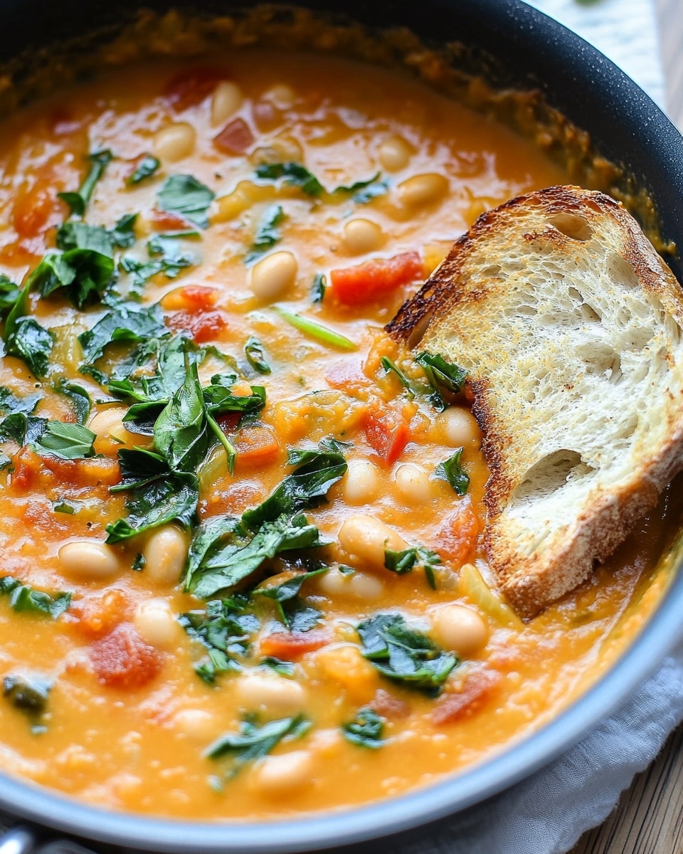 Creamy Tomato White Bean Stew Recipe - Recipe Image