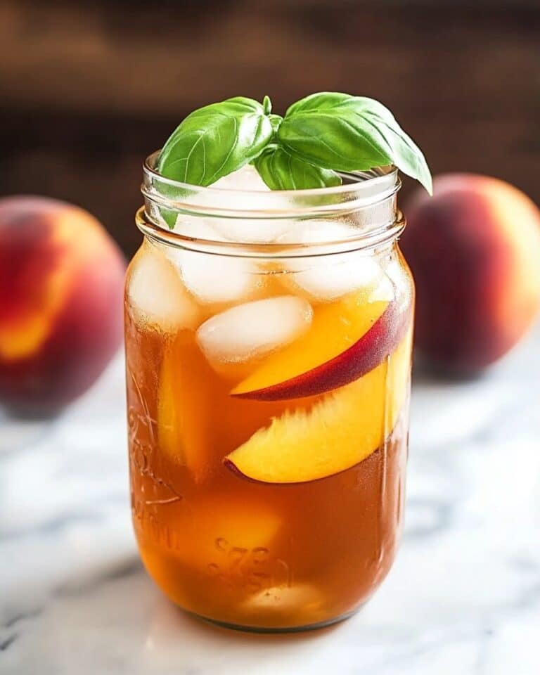 Sweet Southern Peach Tea Recipe