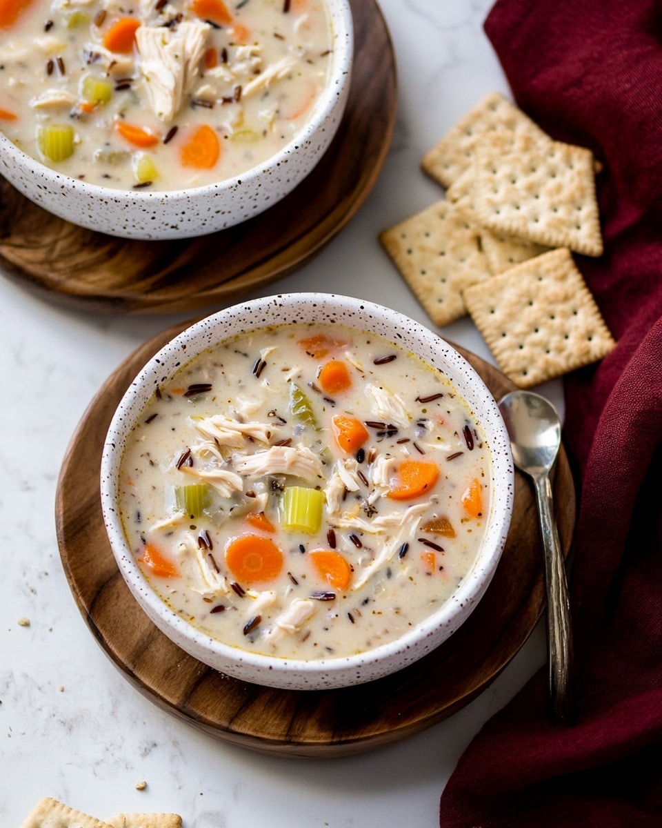 Creamy Chicken and Wild Rice Soup Recipe - Recipe Image