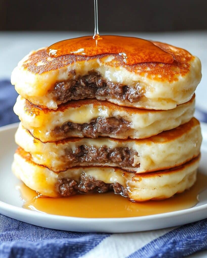 Sausage Dipped Pancakes Delight Recipe