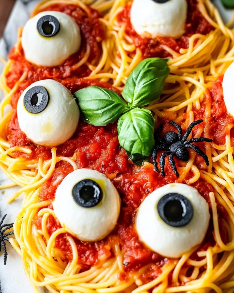 Halloween Spaghetti (Vegetarian) Recipe