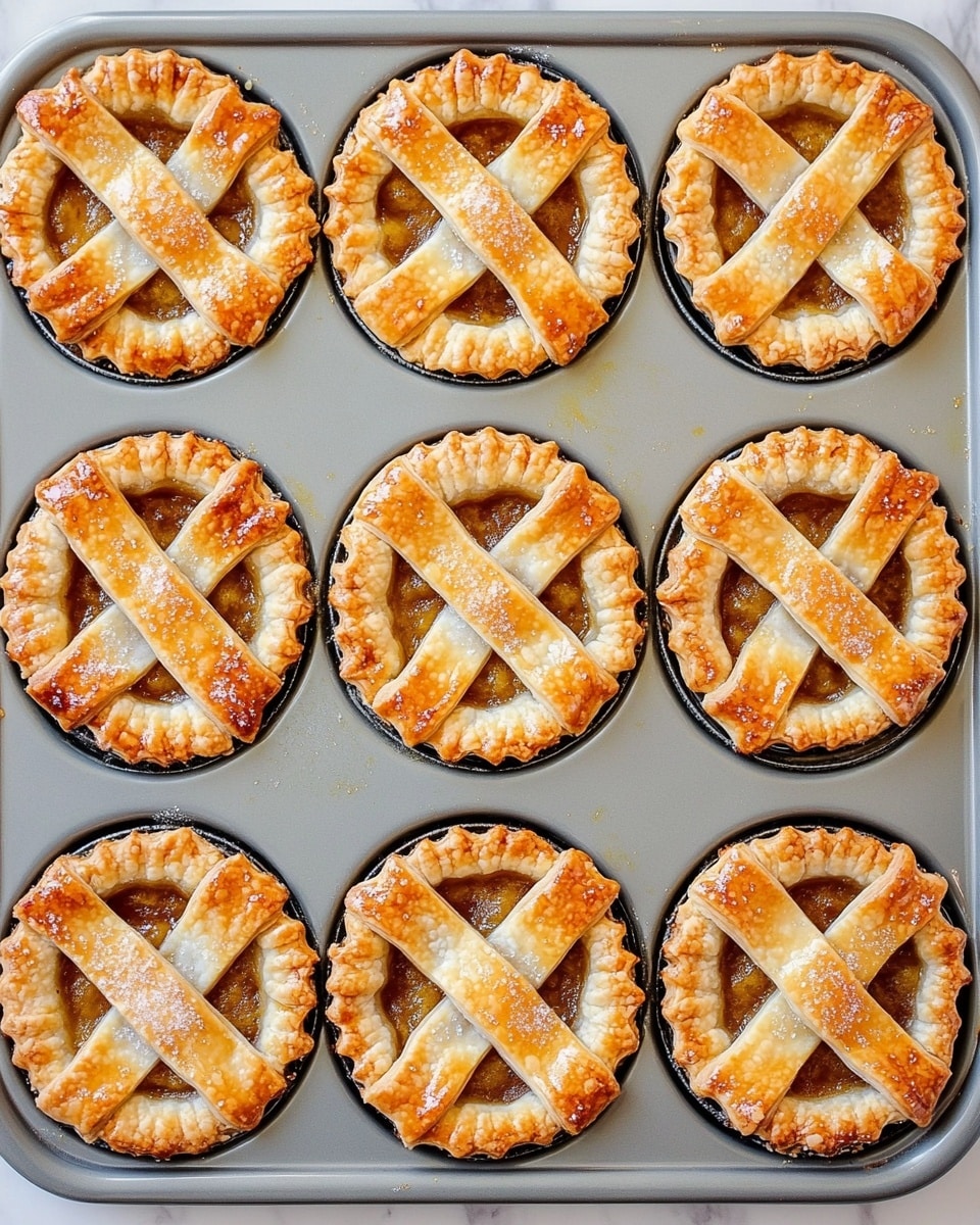 Muffin Tin Mini Apple Pies with Rosemary Recipe - Recipe Image