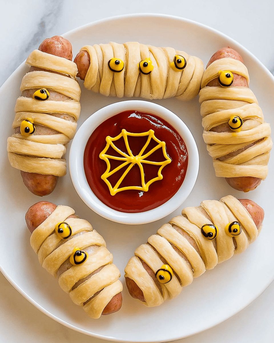 Simple Mummy Dogs Recipe - Recipe Image