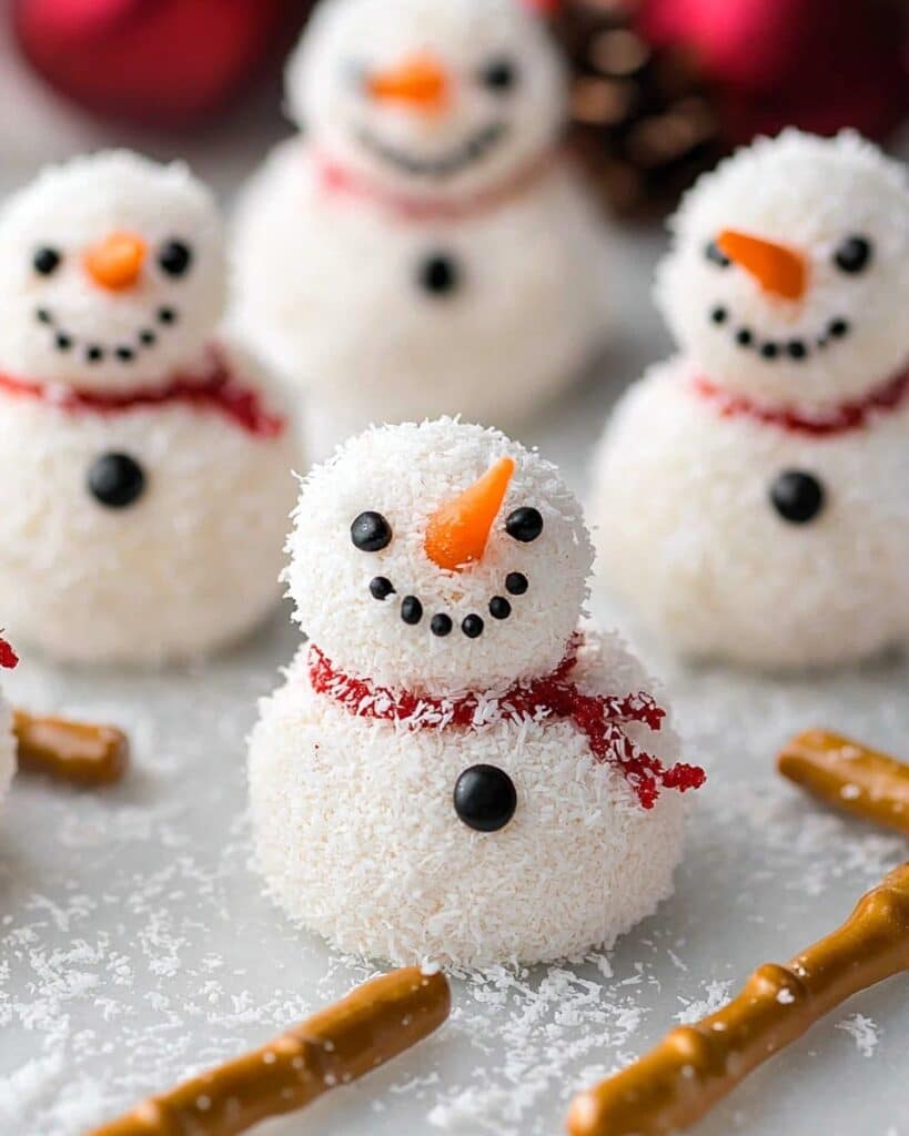 Snowman Truffles Recipe