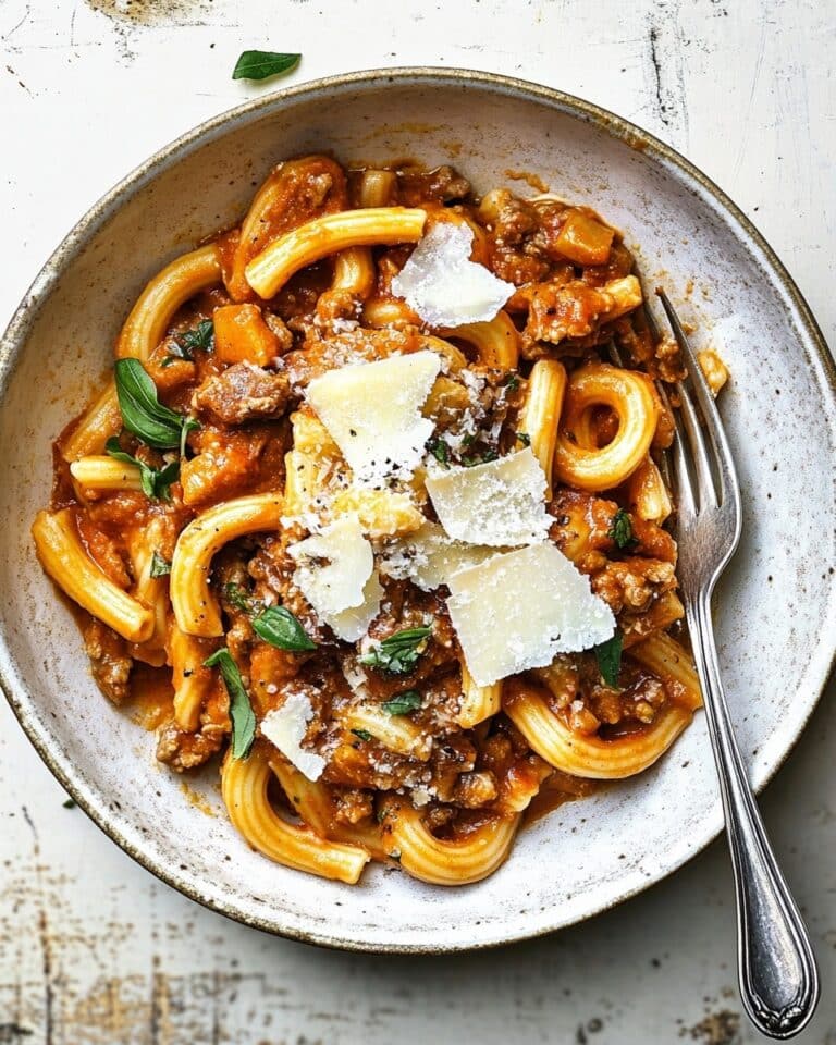Pumpkin Beef Bolognese Recipe