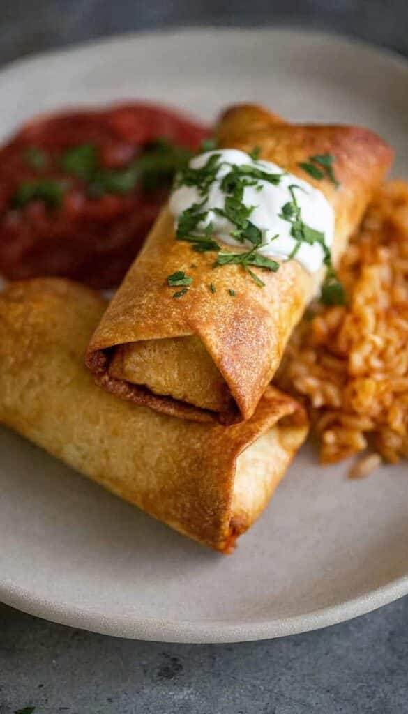 Chicken Chimichangas Recipe