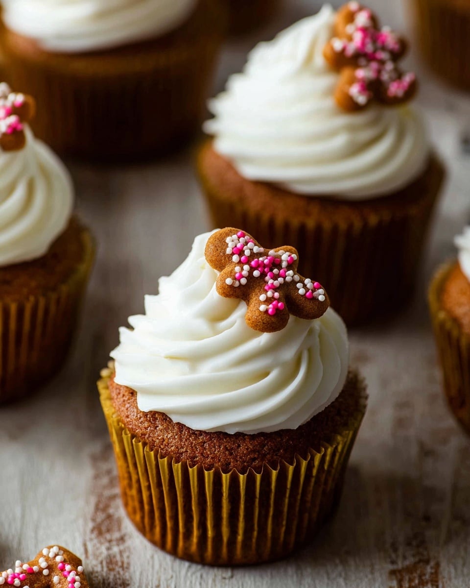 Gingerbread Cupcakes Recipe - Recipe Image