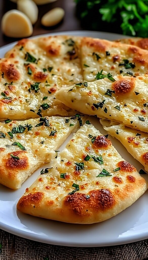 Garlic Keto Flatbread Recipe