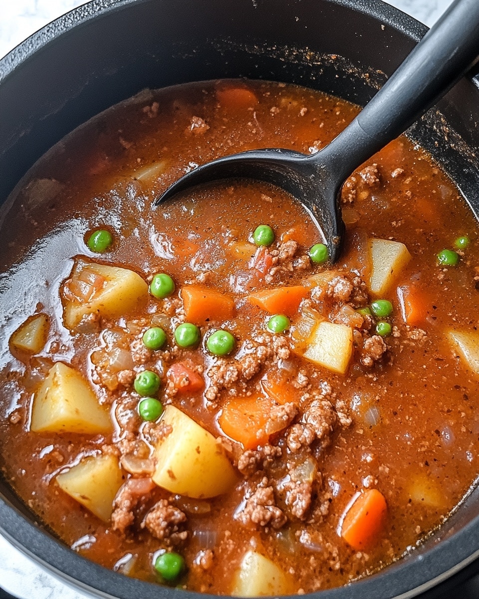 Crock Pot Poor Man's Stew Recipe - Recipe Image