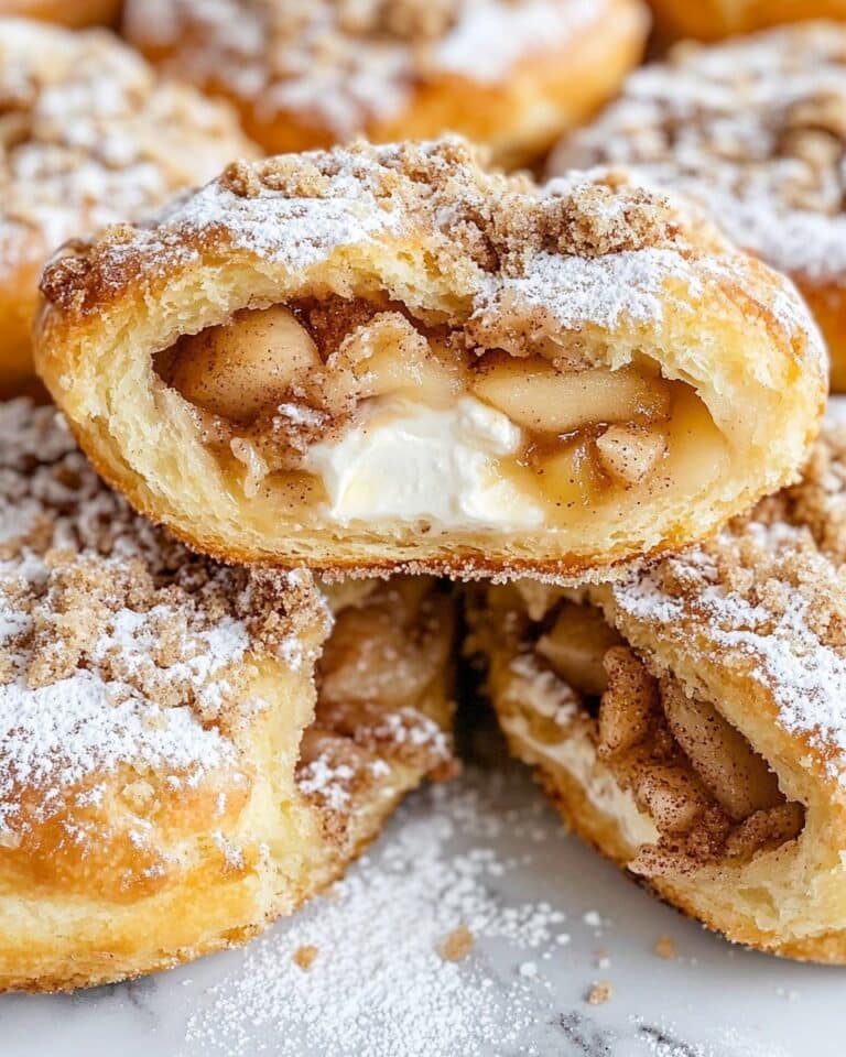 Apple Cheesecake Brioche Buns Recipe