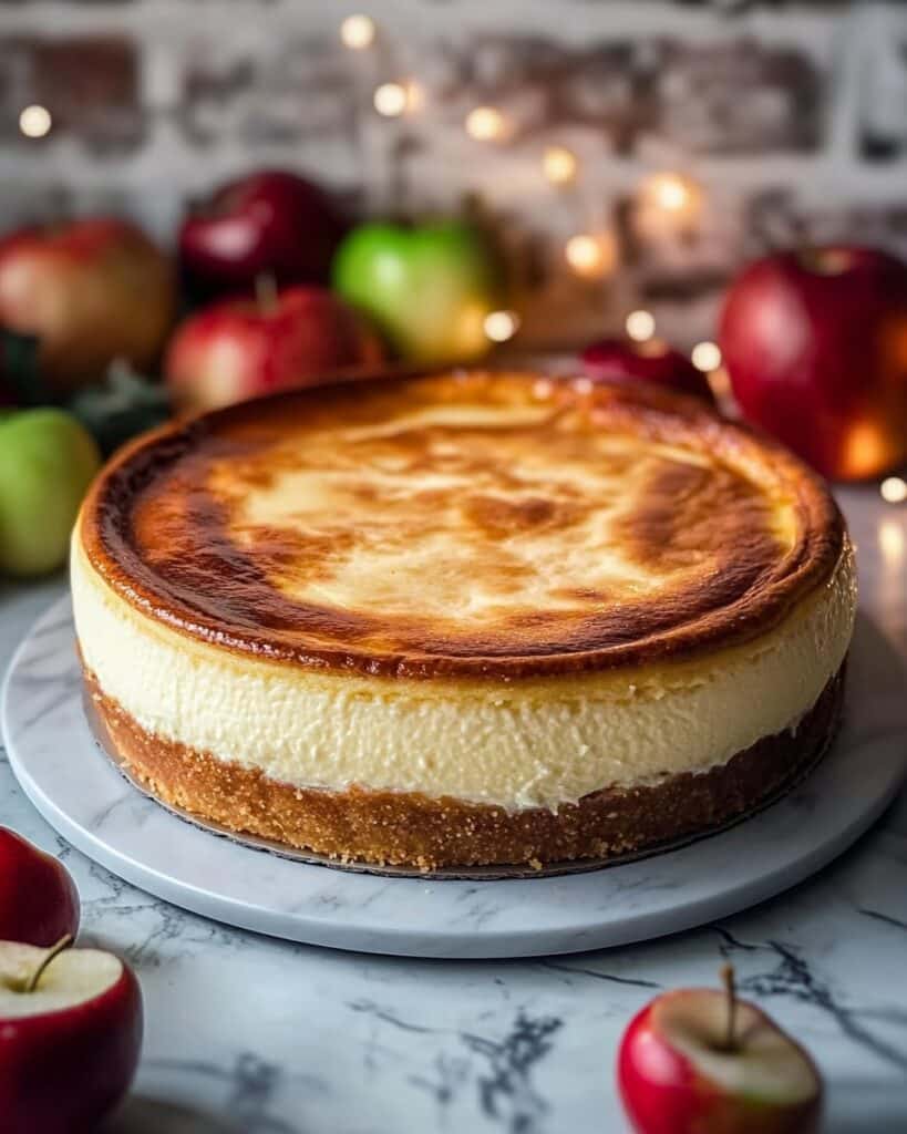 Apple Cinnamon Cheesecake Recipe