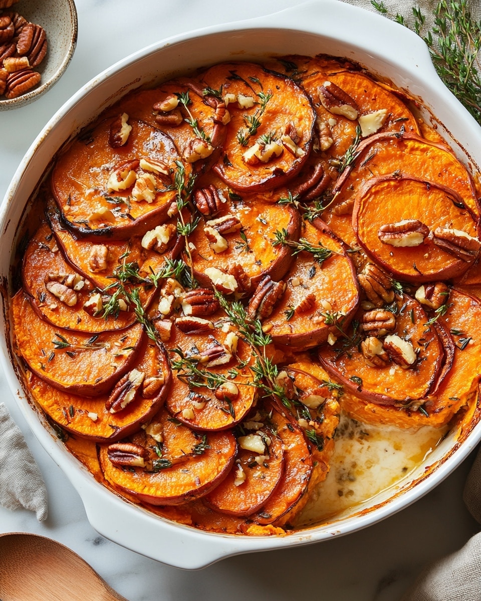 Best Scalloped Sweet Potatoes Recipe - Recipe Image