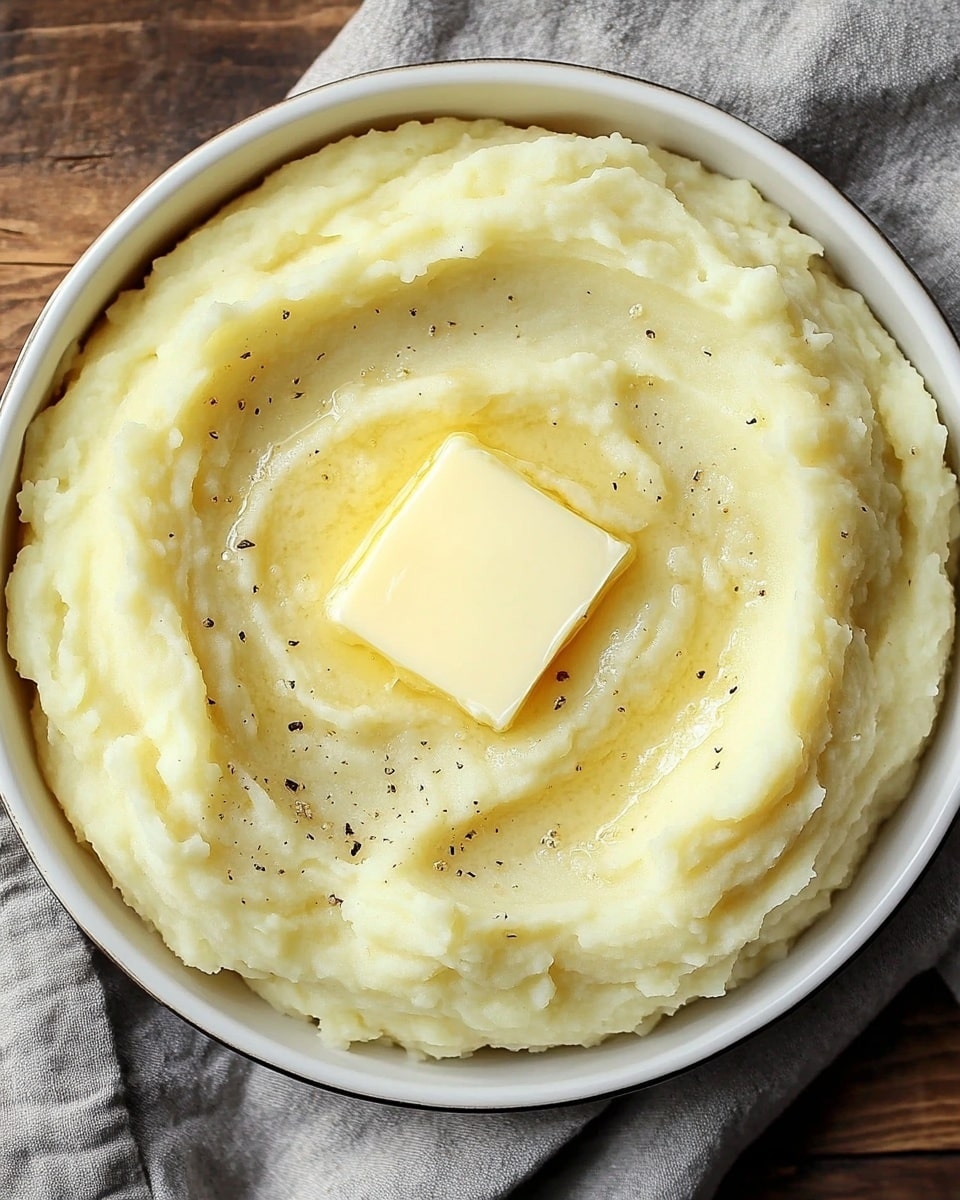 Creamy Rosemary Garlic Mashed Potatoes Recipe - Recipe Image