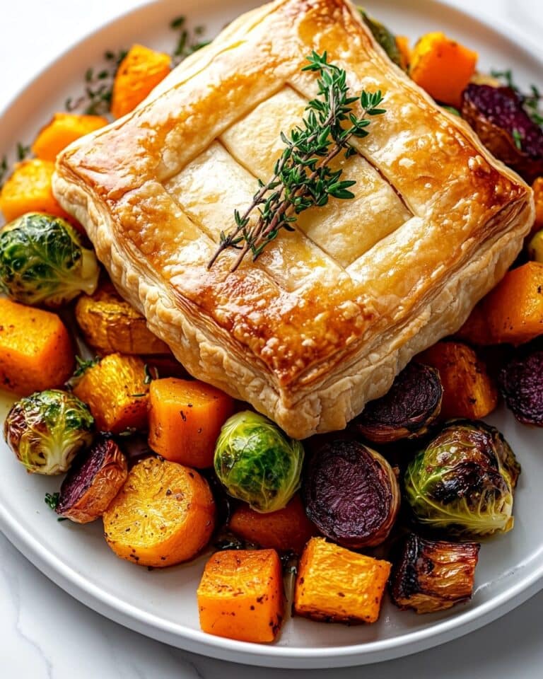 Roasted Autumn Vegetable Pot Pies Recipe