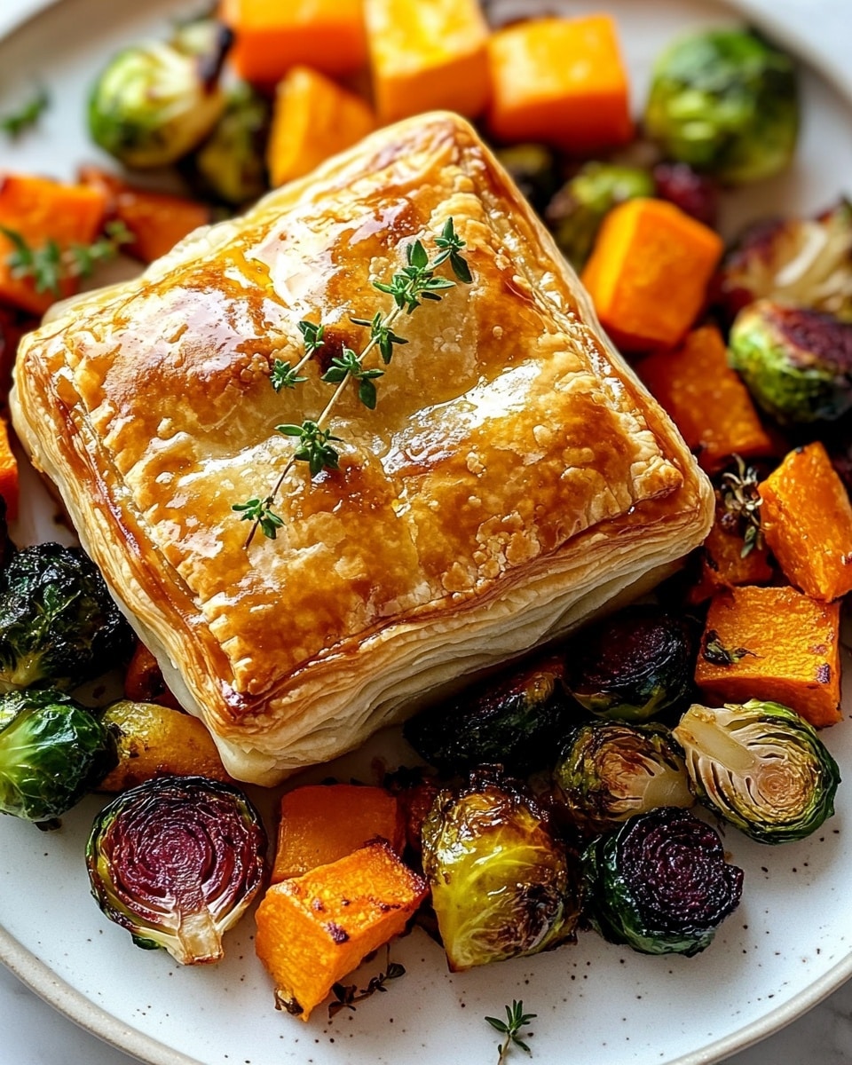 Roasted Autumn Vegetable Pot Pies Recipe - Recipe Image