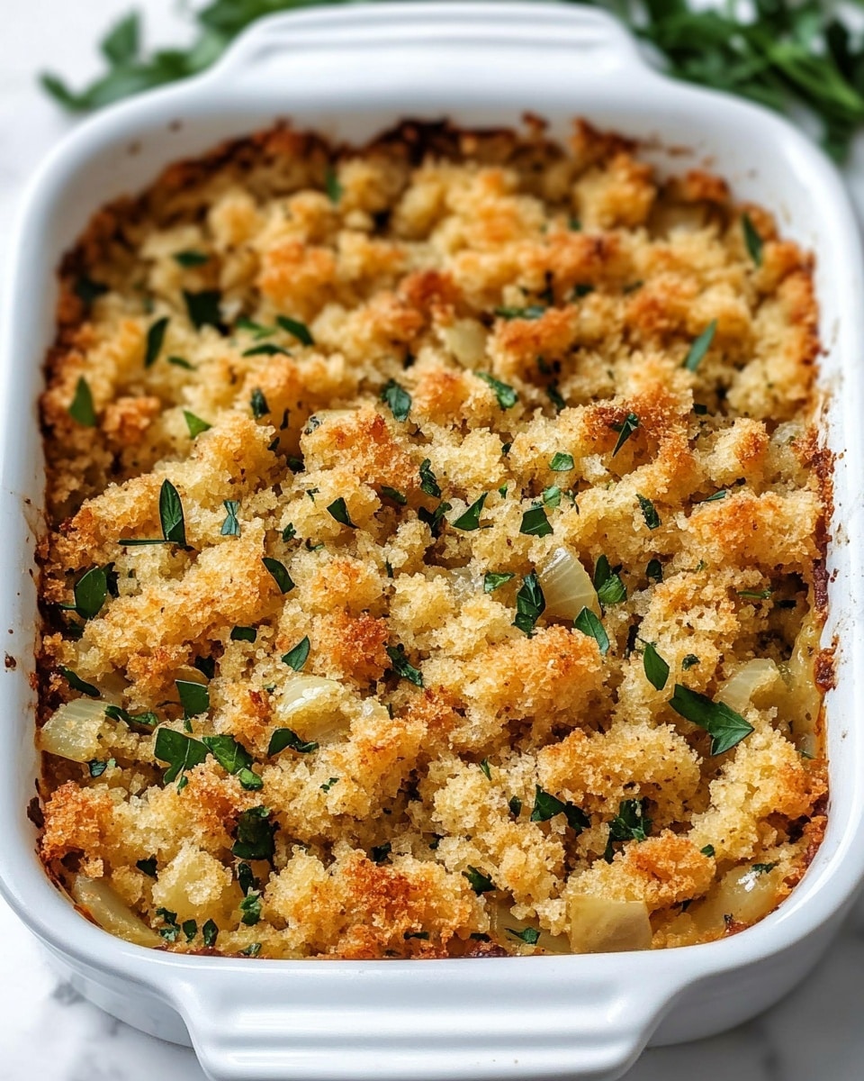 Buttery Herb Stuffing Recipe - Recipe Image