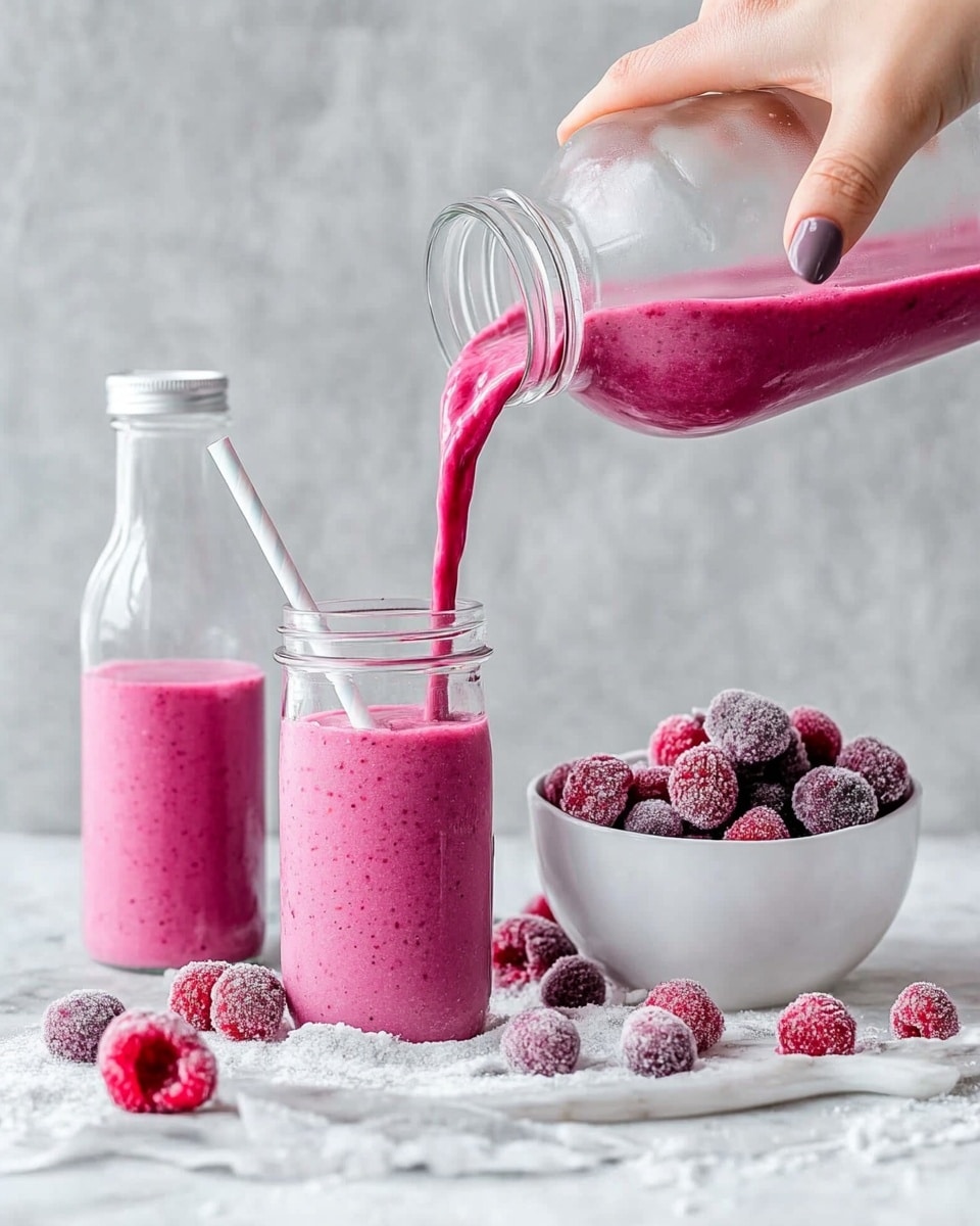 Creamy Triple Berry Smoothie Recipe - Recipe Image
