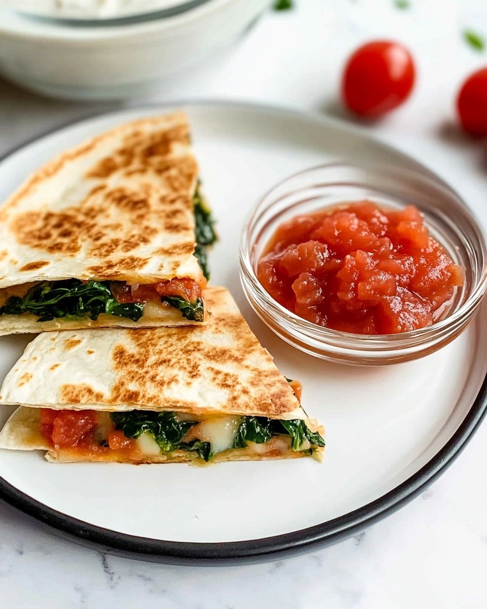 Mediterranean Quesadilla Recipe - Recipe Image