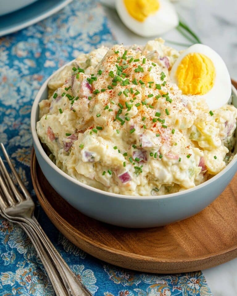 Southern Deviled Egg Potato Salad Recipe