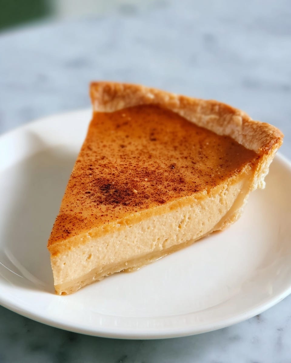 Hoosier Sugar Cream Pie Recipe - Recipe Image