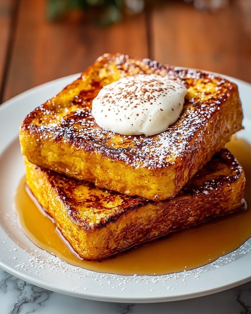 Pumpkin French Toast Breakfast Recipe - Recipe Image
