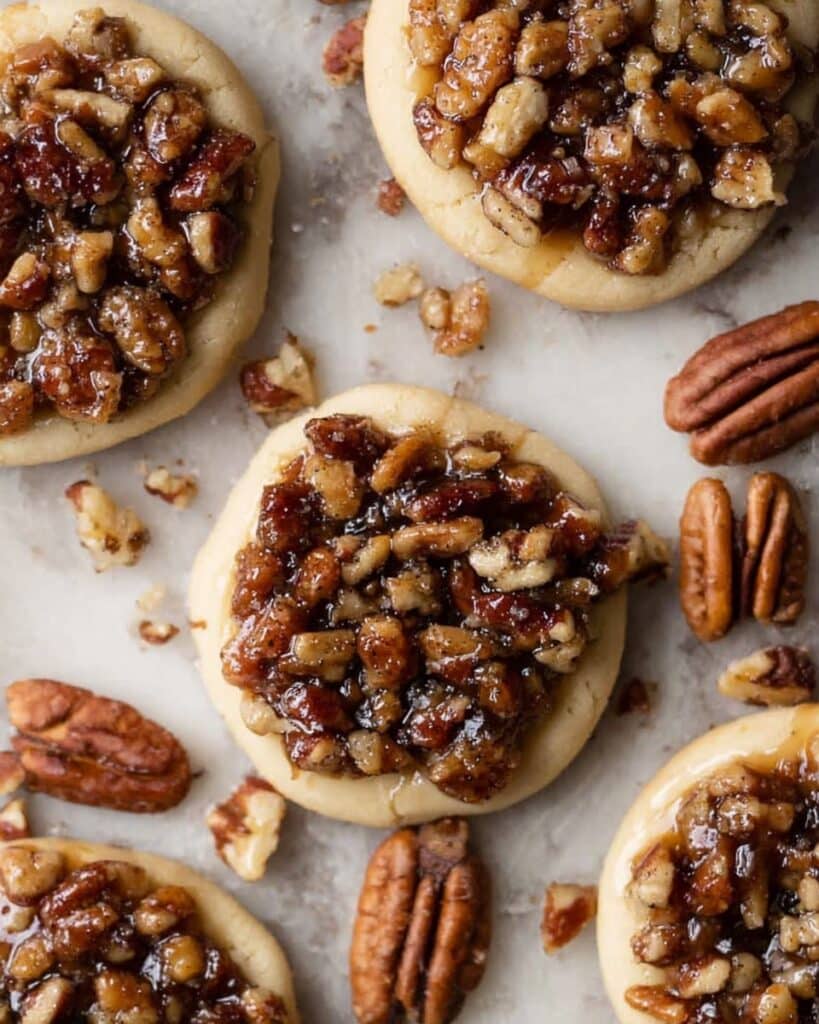 Crumbl Pecan Pie Cookies with Sugar Cookies Recipe