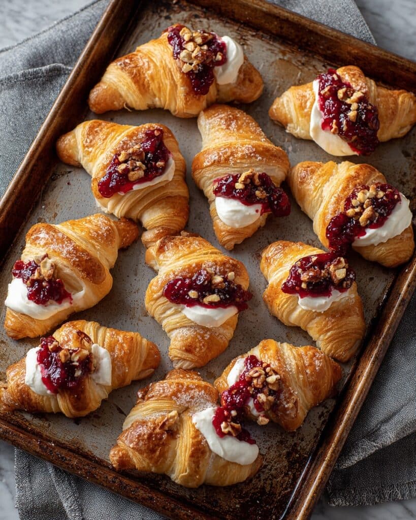 Cranberry Cream Cheese Crescent Bites Recipe