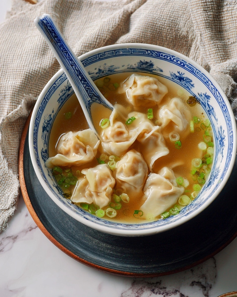 Chicken Wonton Soup Recipe - Recipe Image