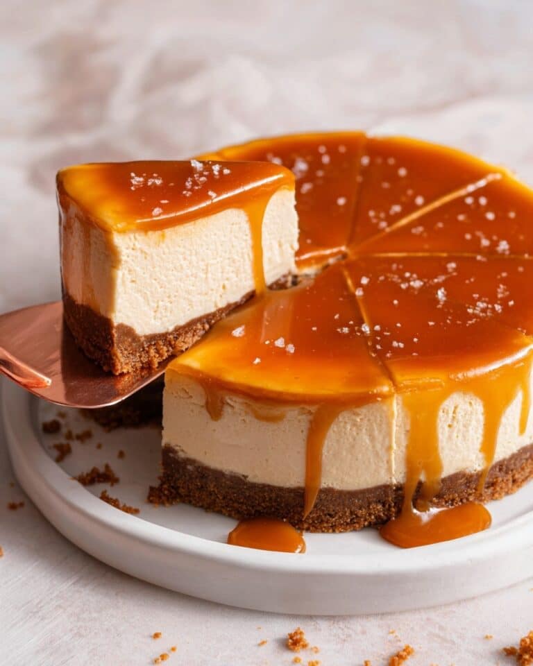 Best Salted Caramel Cheesecake Recipe