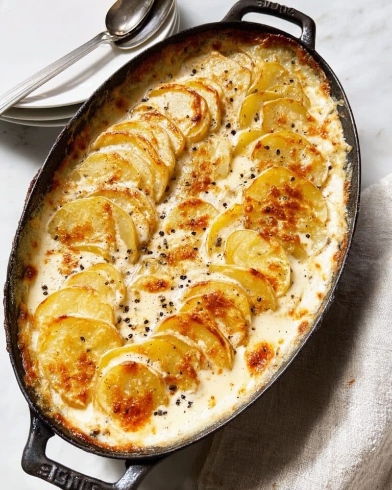 Creamy Parmesan Scalloped Potatoes Recipe