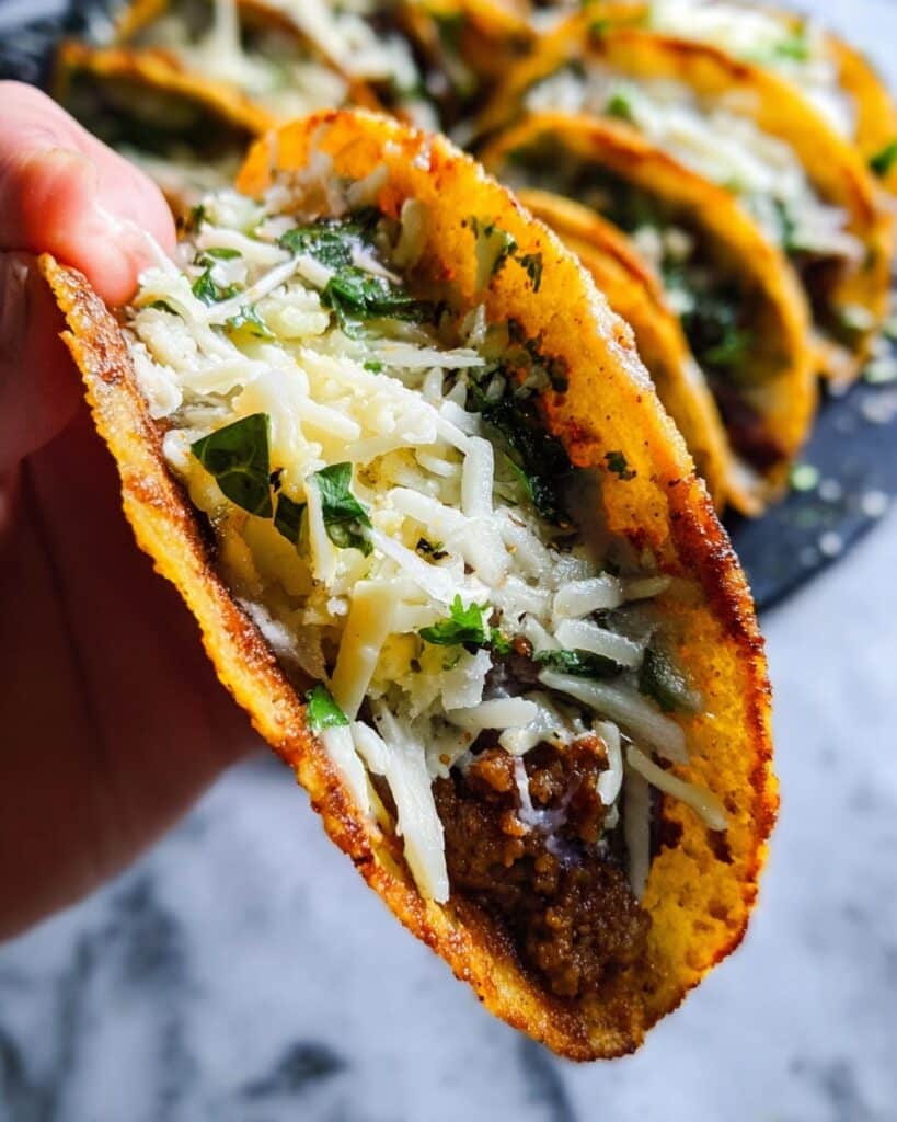 Blackstone Smashed Marry Me Chicken Tacos Recipe