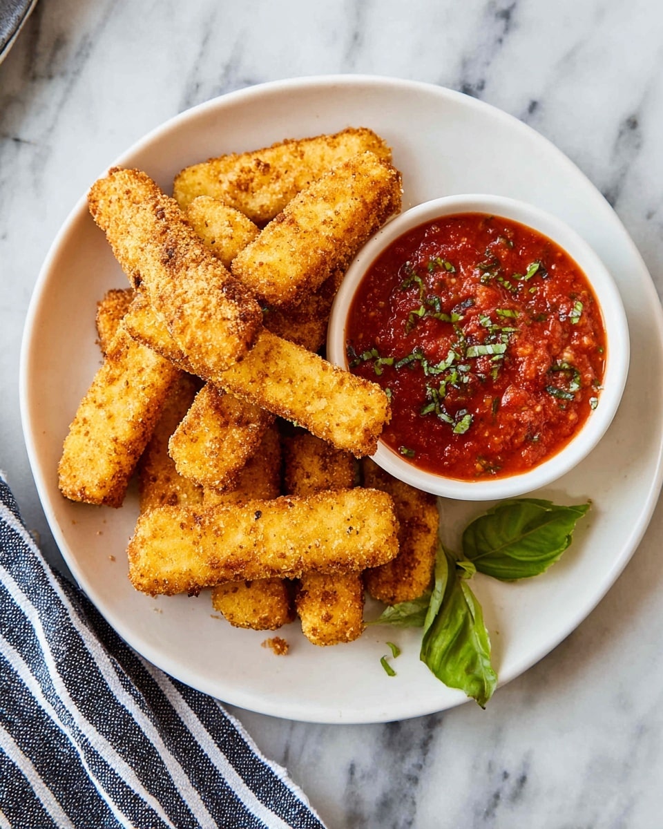 Homemade Mozzarella Sticks Recipe - Recipe Image