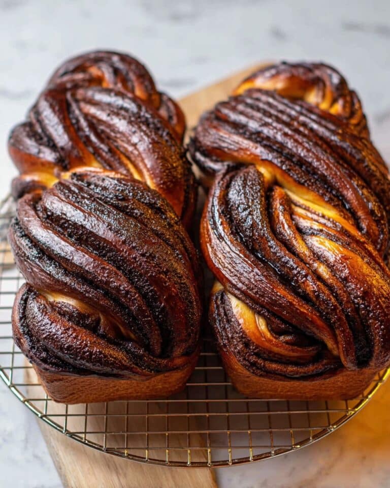 Chocolate Nutella Babka Bread Recipe
