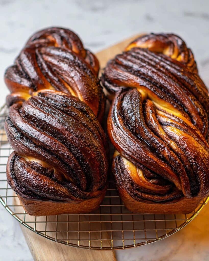 Chocolate Nutella Babka Bread Recipe