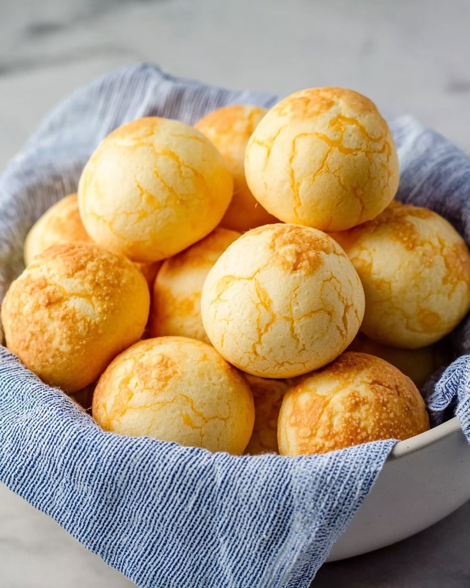 Easy Brazilian Cheese Bread (Pão de Queijo) Recipe - Recipe Image