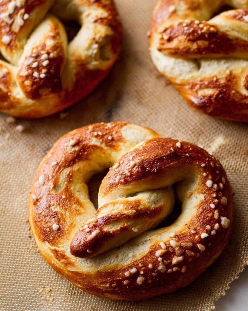 Homemade Soft Pretzels Recipe
