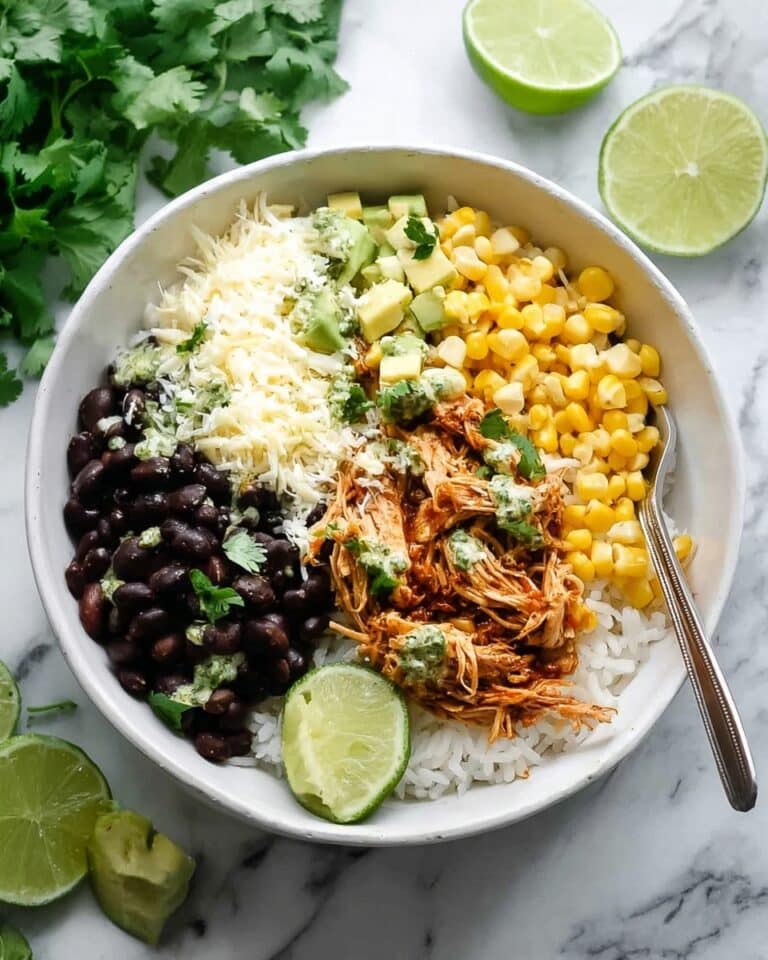 Slow Cooker Chicken Burrito Bowl Recipe