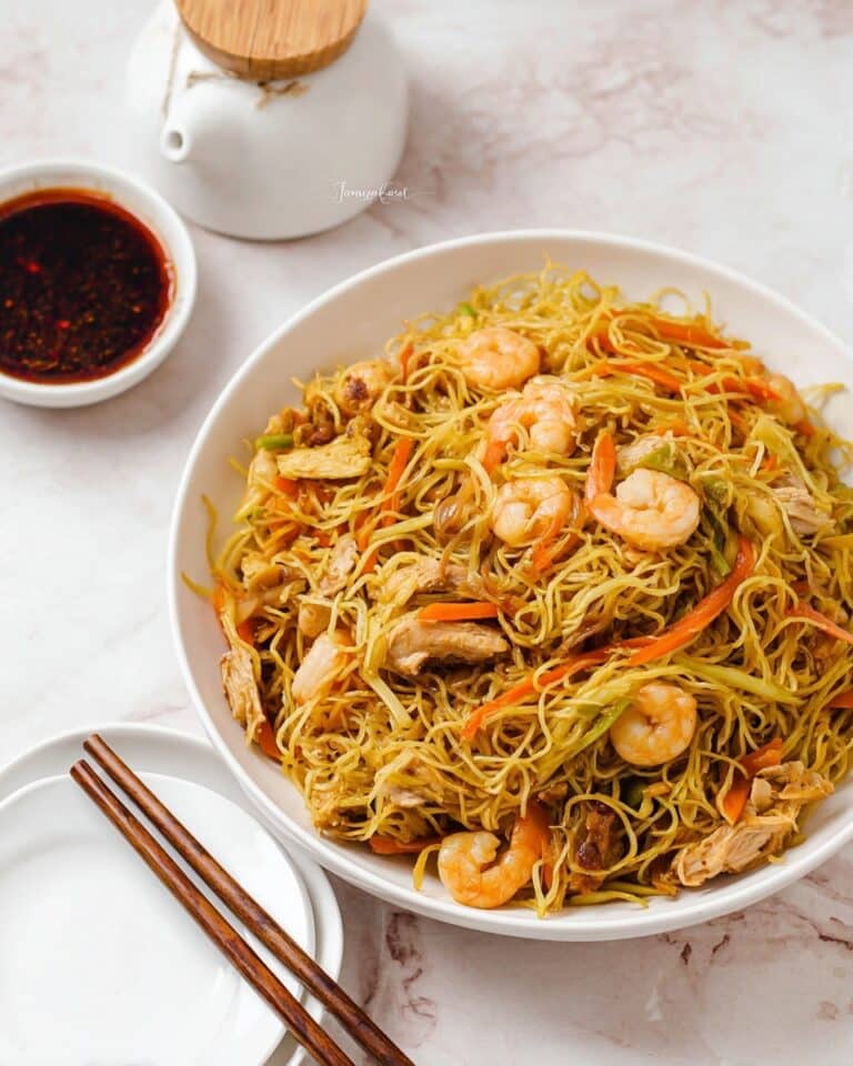 Singapore Noodles (Singapore Mei Fun) Recipe