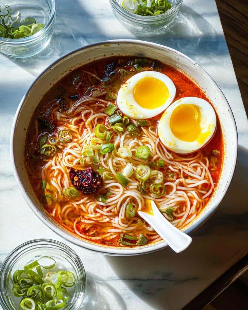 Spicy Gochujang Noodle Soup (10 Minutes) Recipe
