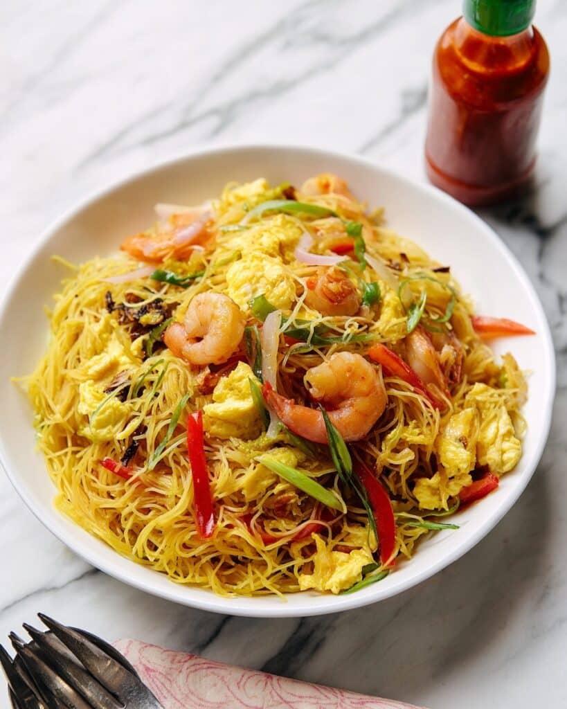 Singapore Rice Noodles Recipe