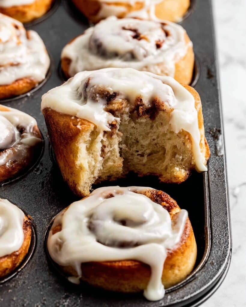 No-Yeast Cinnamon Roll Biscuits Recipe