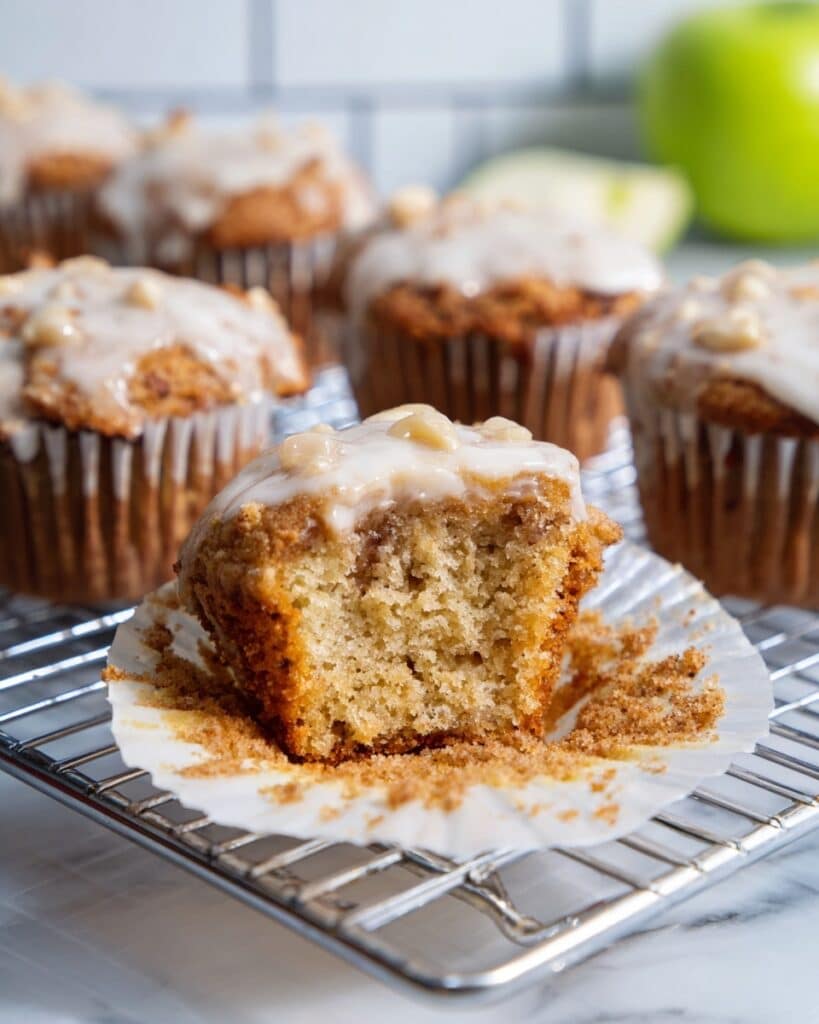 Country Apple Fritter Muffins Recipe